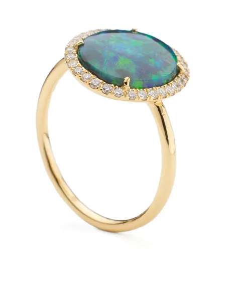 Пръстен We By Whitebird зелено