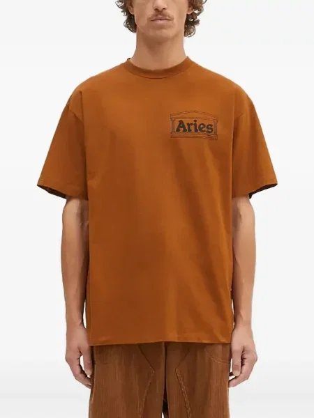 Tricou Aries cu autograf maro