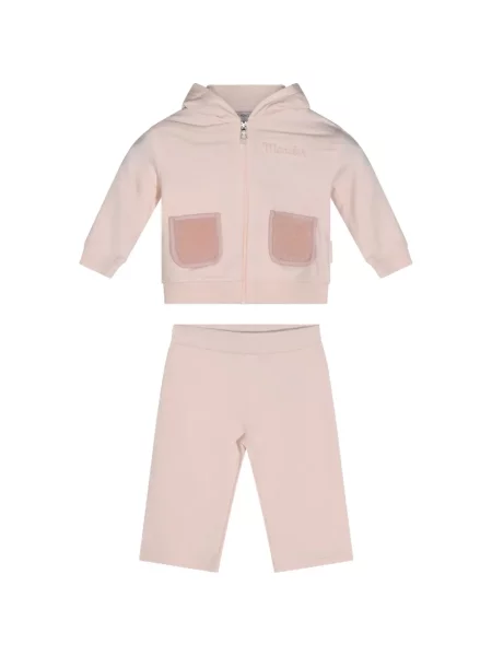 Komplet dresowy dziecięcy Moncler Enfant różowy
