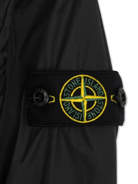 Kurtka bomber dziecięcy Stone Island czarny