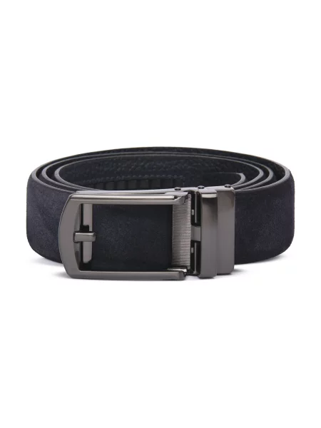 Semišový pásek Frau modrý