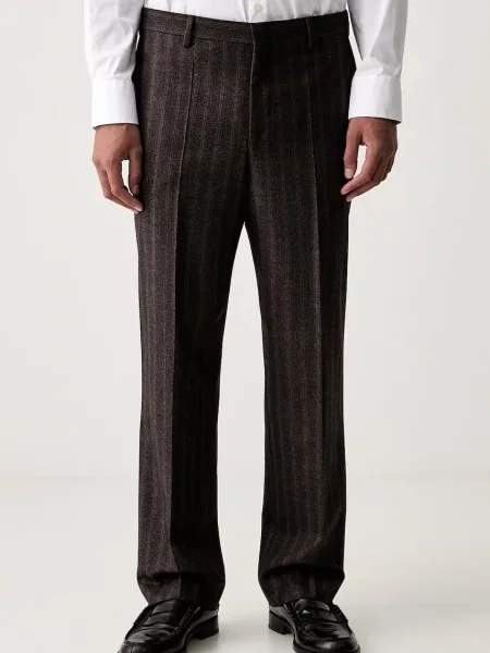 Baldessarini pantaloni de costum pentru bărbați din lână maro
