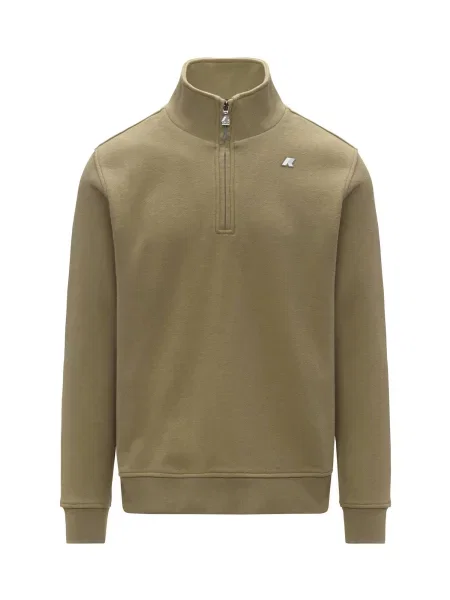K-Way Svetr K-WAY FINNICK HEAVY FLEECE Maglieria tmavě zelená