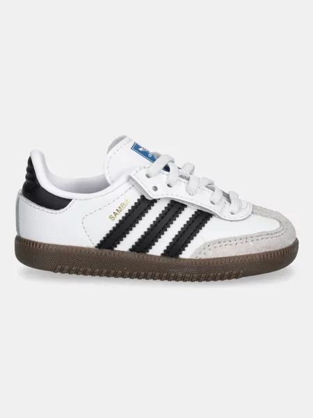Adidas Originals sneakers pentru copii SAMBA OG alb