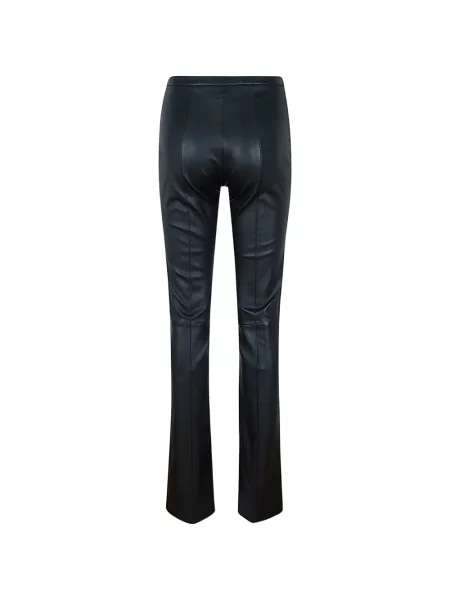 Pantaloni Stouls din piele negru