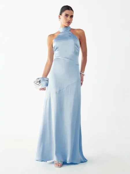 BWLDR Rochie de seară Shaw deschis albastru