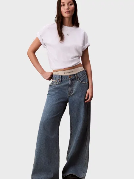Футболка Calvin Klein Jeans біла