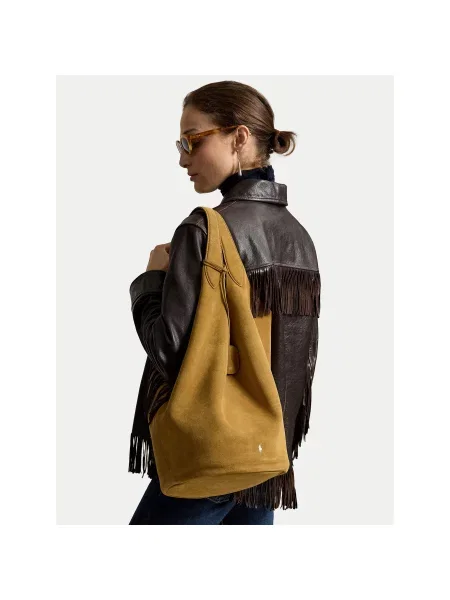 Torbica Polo Ralph Lauren smeđa