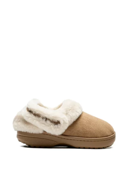 Saboți Crocs cu blană
