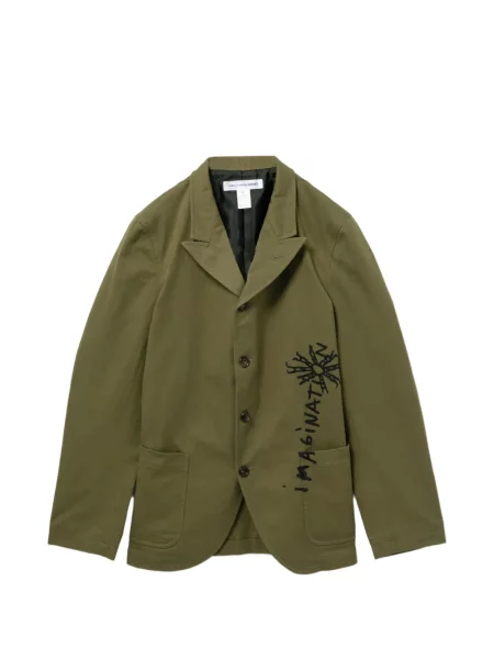 Sacou Comme Des Garçons Shirt verde