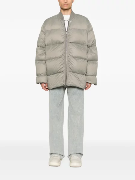 Matlasat geacă Rick Owens gri