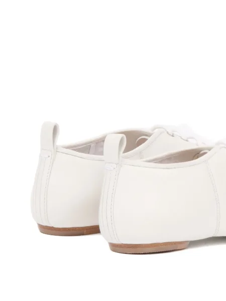 Pantofi derby Maison Margiela din piele alb