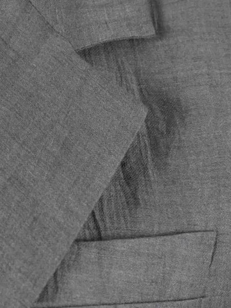 Kamizelka Peserico bez rękawów drapowana szara