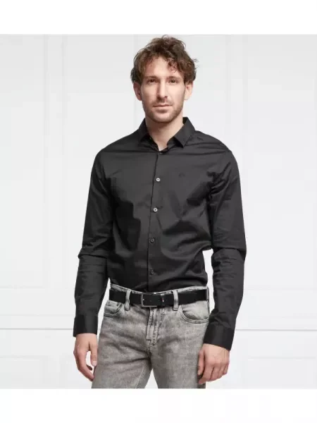 Armani Exchange Cămașă negru