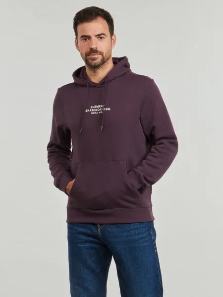 Geacă Element cu glugă violet