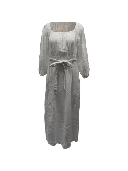 Rochie maxi Mara Hoffman de costum alb