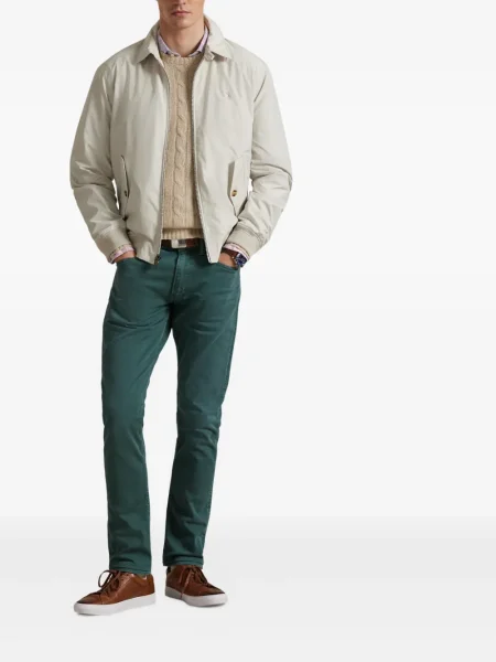 Șapcă Polo Ralph Lauren cu broderie din țesătură twill în carouri albastru