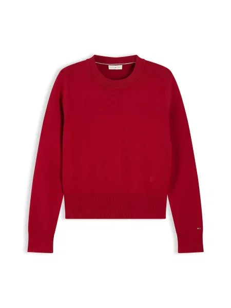 TOMMY HILFIGER Pulover roșu