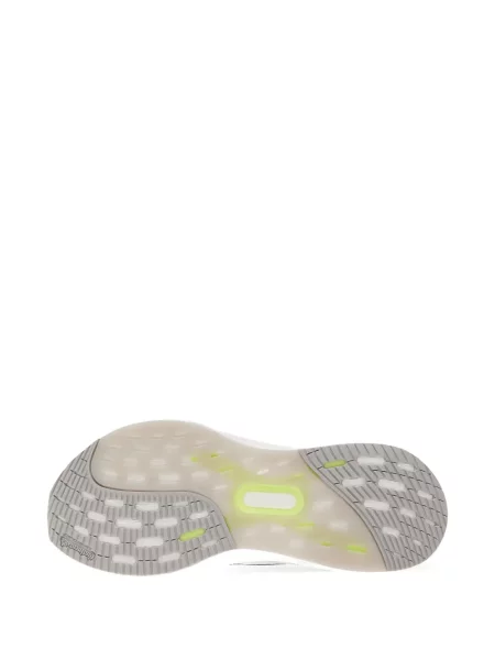 Prugaste struk jogger hlače Adidas s printom ružičasta