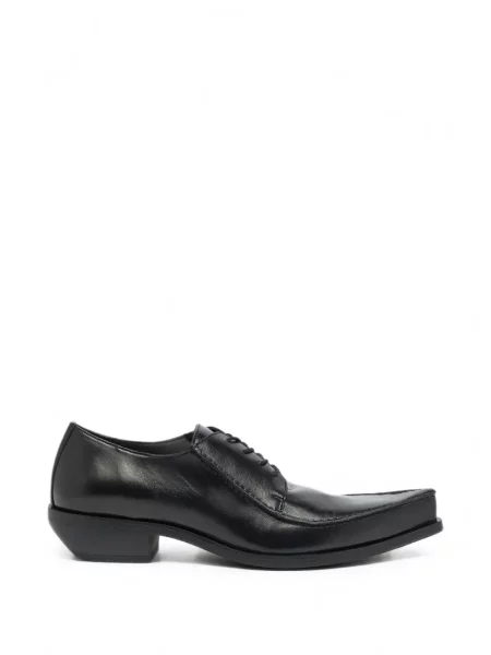 Pantofi derby Diesel din piele negru