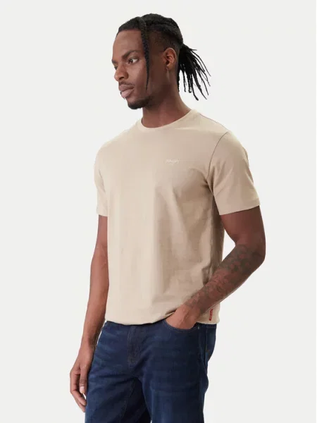 JOOP! Jeans T-Shirt Modern Fit beżowy