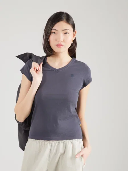 G-STAR Tricou Eyben închis gri