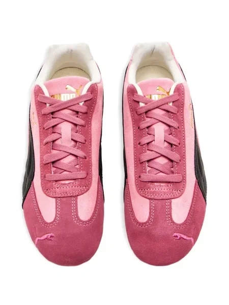 Sneakerși Puma Suede din piele de căprioară roz