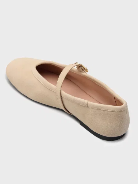 Балетки Love Moschino бежевые