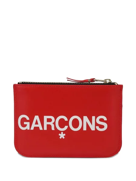 Portofel Comme Des Garçons cu imagine roșu