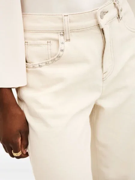 Pantaloni Ba&sh cu tepi