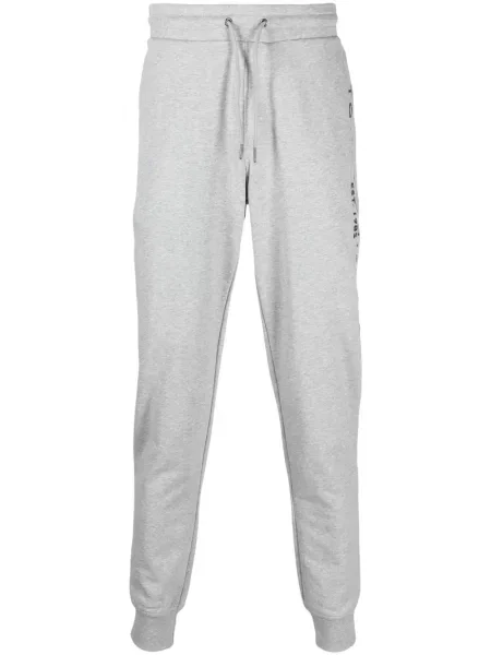 Pantaloni Tommy Hilfiger cu imagine gri