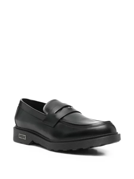 Pantofi loafer Cult cu autograf negru
