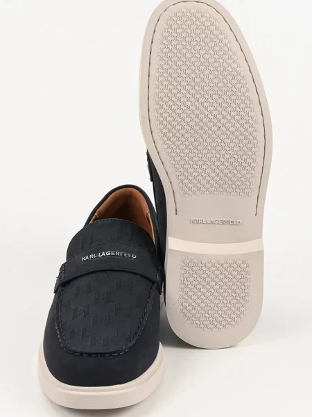 Karl Lagerfeld мокасини нубукові Kori