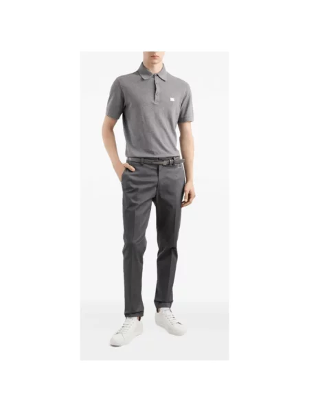 Koszulka polo Dolce And Gabbana szara