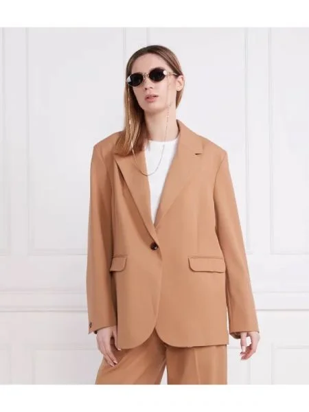 Samsøe Samsøe Zakó | Oversize fit bézs