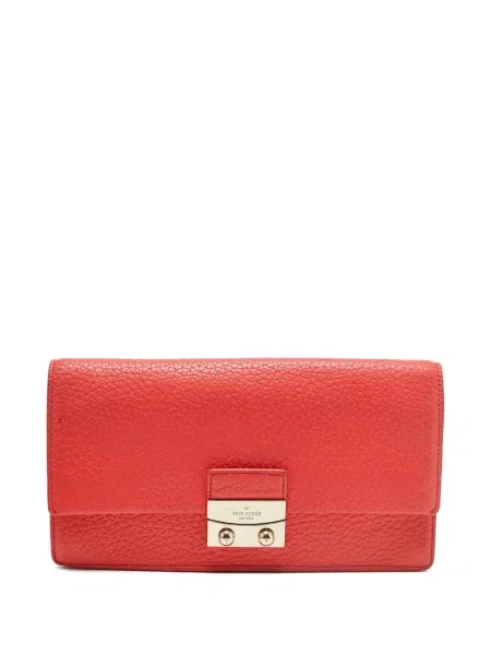 Geantă plic Kate Spade din piele roșu
