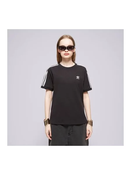 T-shirt adidas 3 Stripe Tee Black XS crna