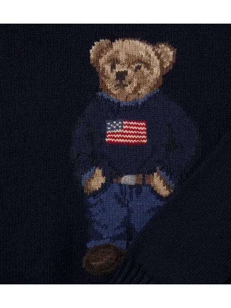 Koszulka polo Polo Ralph Lauren z okrągłym dekoltem granatowa