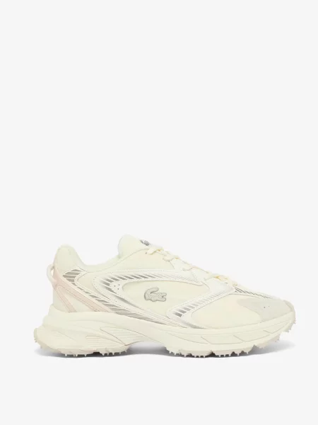 Кроссовки Lacoste бежевые