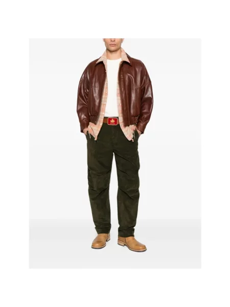 Spodnie Dsquared2 zielone