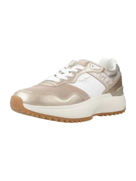 Pantofi Pepe Jeans plasă alb
