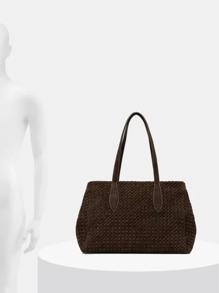 Замшевая сумка шоппер Answear.lab