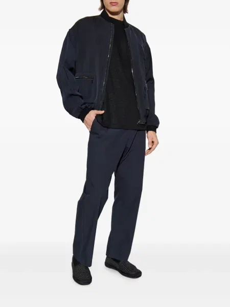 Geacă bomber Giorgio Armani albastru