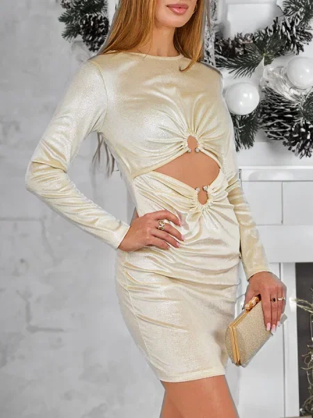 Rochie mini Resti de costum roz