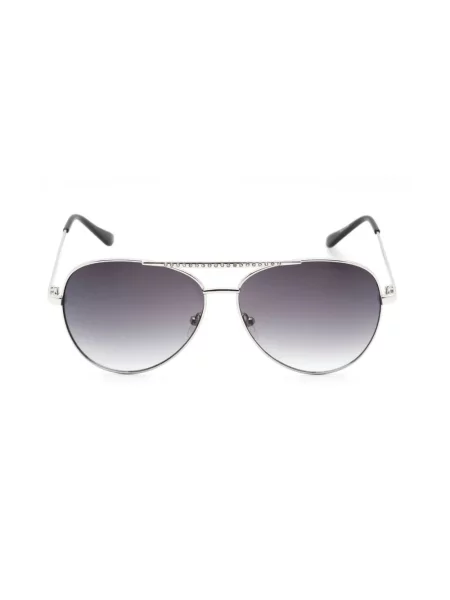 Guess Akcesoria Kobieta ONE SIZE Metalowe Okulary Przeciwsłoneczne szary