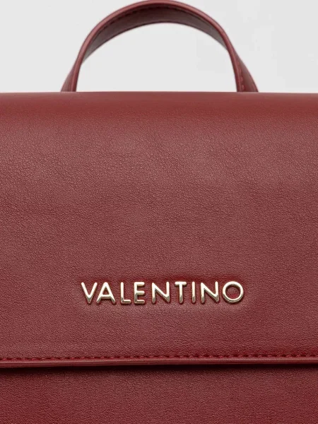 Однотонный маленький рюкзак Valentino Bags красный