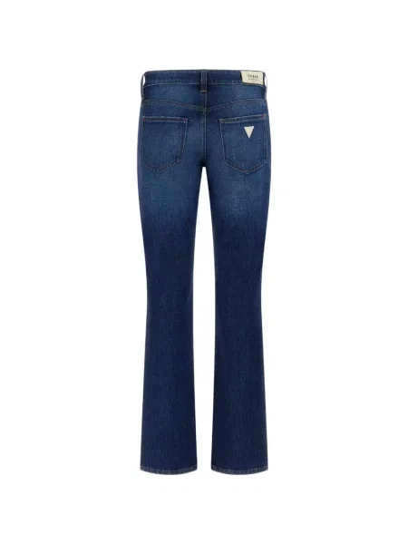Blugi Guess cu autograf albastru