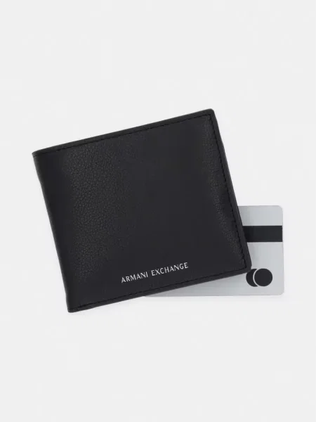 Armani Exchange гаманець шкіряний