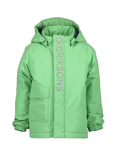 Didriksons Dětská bunda TALVI KIDS JKT zelená