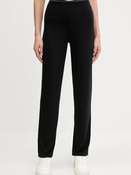 BOSS pantaloni de trening uni negru